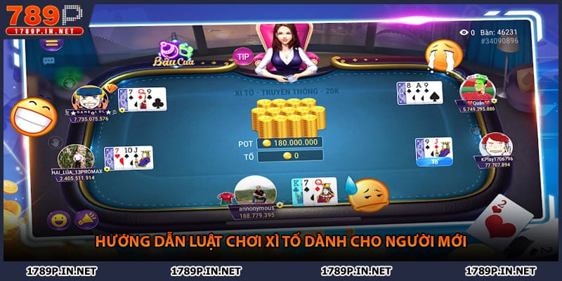 Hướng dẫn luật chơi xì tố dành cho người mới